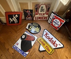 Achat collection plaques émaillées